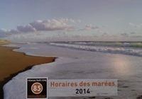 calendrier des marées 2014