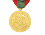 médaille or famille française